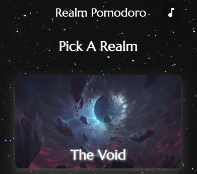 realm pomodoro